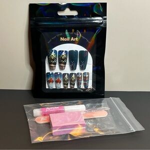 29 Piece Nail Art Set Christmas Winter New Year Theme